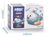 Premium 6-in-1 Airplane Stationery Kit – Compact School Essentials Box for Kids