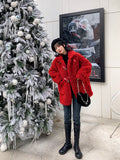 Women’s Thick Warm Lamb Fleece Coat – Stylish Winter Jacket