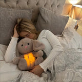 Soothing Sensory Plush Toy that Relieves Anxiety, Breather for Newborns and Grownups, Bunny Comforter to Conciliate Senses