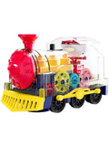 Educational Transparent Gear Toy Train
