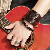 Scorpion Leather Bracelet