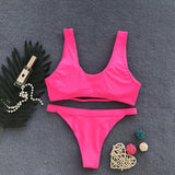 Cutout Swimsuit Ladies' Sexy Swimwear