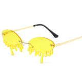 Ocean-piece Colorful Glasses