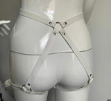 Bow-tie Leather Belt Panties with Nightclubs Temptation