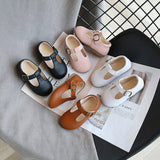 Children's Pea Shoes Versatile Single Baby Shoes