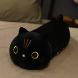 Large Size Cartoon Cat Plush Toys, Stuffed Cloth Doll, Long Animal Pillow Cushion