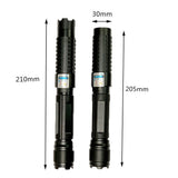 High Power Powerful Laser Torch Flashlight, Burning Match/Burn Light/Candles, 450nm 1000m Focusable Laser Pointers