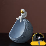 Nordic Astronaut Candy Dish Decorative Bowl – Luxury Artistic Home Decor Accent