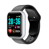Compatible with iPhone, Y68 Color Screen, Heart Rate, Blood Pressure, Blood Oxygen, Smart Bracelet