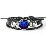 Zodiac Constellation Bracelet, Braided Design Bracelet for Men, Women, and Kids