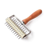 Stainless Steel Wooden Handle Dough Cutter and Curator