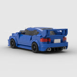 Modular Sports Car, Assembled Building Blocks Model