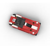 Speed Sports Car Toy, Building Blocks Model