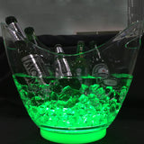 LED Luminous Ice Bucket – Ingot Style for KTV & Parties