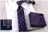 Business Formal Wear, Casual Tie + Pocket Square Combination
