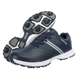 Men's Professional Waterproof Spikes, Plus Size Golf Shoes