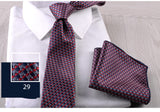 Business Formal Wear, Casual Tie + Pocket Square Combination