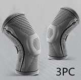Knee Pads for Sports People, Silicone Spring Patella Protector