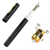 Portable Telescopic Pocket Stream Fishing Rod, 1m Pen, Ice Rod Kit