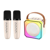 Double Household Outdoor Karaoke Microphone Speaker