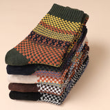 Retro Thick Line Stockings, Autumn and Winter Warm Tibetan Style