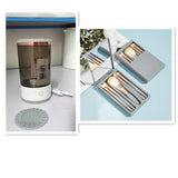 Eye Shadow Cleaning Tool, Portable Electric Makeup Brush Cleaner Machine with USB Charging Automatic Cosmetic Brush for Women