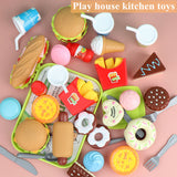 DIY Assembly Simulation, Children's Hamburger Play House Toy