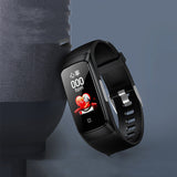 Body Temperature, Smart Heart Rate Bracelet, ECG PPG Electrocardiogram Smart Bracelet