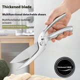 Stainless Steel, Shear Dual-purpose, Strong Kitchen Scissors