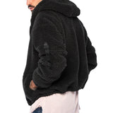 Men's Winter Coat, Double-sided Bejirog Warm Hooded Zipper Casual Jacket