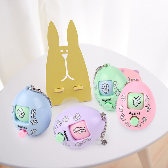 Creative Stone, Scissors, Cloth, Boxing Face Changing, Capsule Toy
