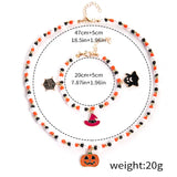 Halloveen Ghost Pumpkin, Horror Bracelet and Necklace, Women's Fashion Jewelry