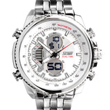 Men's Steel Belt, Diving, Fashion Personality and Versatility, Sports and Outdoors Electronic Watch