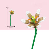 Building Blocks, Flower Decoration Bouquet Rose Assembled Toy