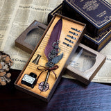 Wings Fountain Pen Dip Pen Ink Calligraphy Quill Set