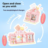 Puzzle Assembled Building Blocks, Festival Gift Decoration