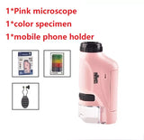 Children's Portable Optical, Handheld Microscope Toy Model