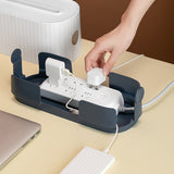 Power Strip Wire Case, Cable Storage Box, Anti Dust Charger Socket Organizer, Network Line Storage Bin, Charger Wire Management
