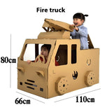Creative Handmade DIY Parent-child Color Puzzle Toy House