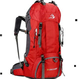 60L Waterproof Cam Travel Bag, Hiking Climbing Backpack