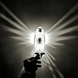 Modern Creative Bird Wall Lamp, Owl Eagle Shape Projector, Atmosphere Sconce Light, 3D Print Body Animal Lighting Lustre Home Decor