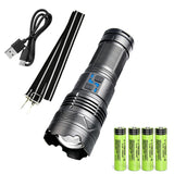 High-power Flashlight, White Laser for Outdoors
