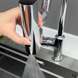 Kitchen Waterfall Outlet Splash Proof Universal Rotating Bubbler Multifunctional Water Nozzle Extension Faucets