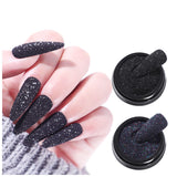 Woolen Starlight Black Gauze Sugar Powder, Nail Art Accessories