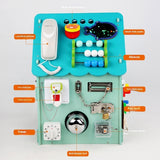 Montessori Early Childhood Education for Baby, Busy House Box, DIY Educational Toys