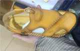 Genuine Leather Roman Summer Sandals for Men