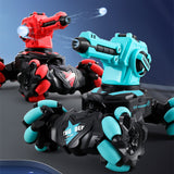 Water Bomb Launch Tank, Four-wheel Drive Mech Children's RC Toy