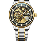 Men's Luminous Day and Night Star Mechanical Watch