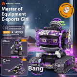 Assembled Model, Boys' Puzzle, Small Particles Building Blocks