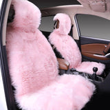 Winter Plush Car Seat Cover Set – Universal All-inclusive Three-piece Cushion